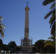 Proyecto de restauración de la columna del IV Centenario - Palos de la Fra. - Huelva - Alquiansa
