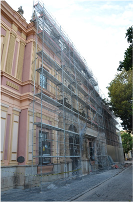Rehabilitación de las fachadas del Museo de Bellas Artes de Sevilla - Alquiansa