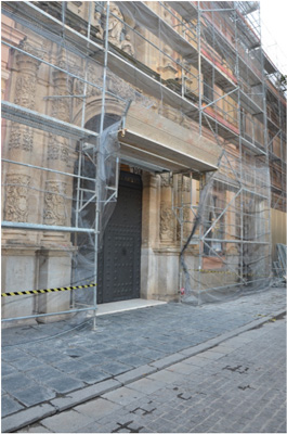 Rehabilitación de las fachadas del Museo de Bellas Artes de Sevilla - Alquiansa