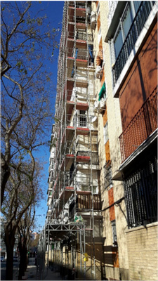 Rehabilitación de frentes de balcones en edificios de zonas residenciales - Alquiansa