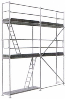 Ikea Algrave-Portugal, escaleras de andamios de manos libre - Alquiansa