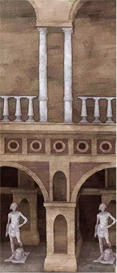 Restauración de la Logia del Castillo-Palacio de los Ribera en Bornos - Alquiansa