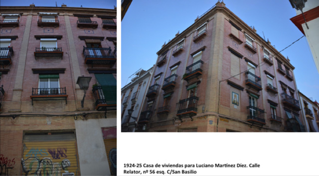 Andamios de pies estrechos para la rehabilitación de un edificio de Jose Espiau - Alquiansa