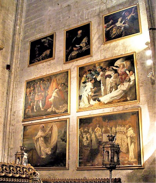 Limpieza de paramentos y bóveda de la Capilla de San Pedro en la Catedral de Sevilla - Alquiansa