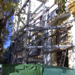 Estabilización de fachadas mediante vigas portantes - Alquiansa
