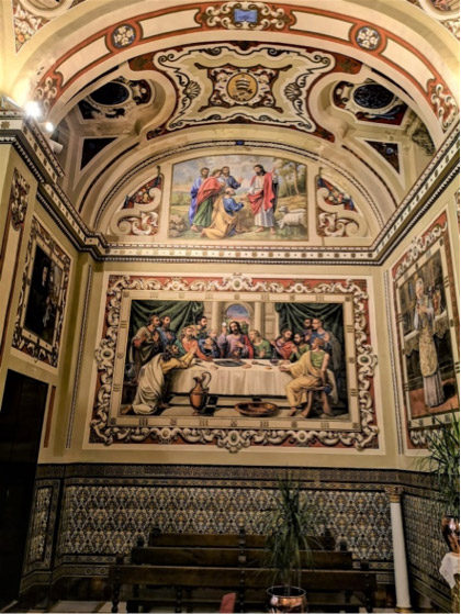 Restauración del retablo mayor de la Parroquia de Valverde del Camino - Alquiansa