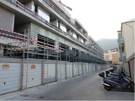 Gibraltar, refuerzo estructural en vigas de celosía para ampliar su carga - Alquiansa