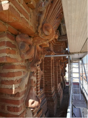 Restauración de la torre Iglesia San Miguel Jerez Caballeros - Alquiansa