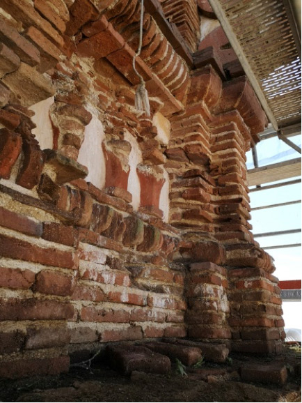 Restauración de la torre Iglesia San Miguel Jerez Caballeros - Alquiansa