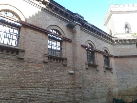 Estabilizador del muro que rodea la Torre de Don Fadrique de Sevilla - Alquiansa