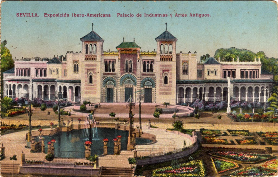 Rehabilitación del alero del Pabellón Mudéjar. Exposición Iberoamericana de 1929 de Sevilla. - Alquiansa