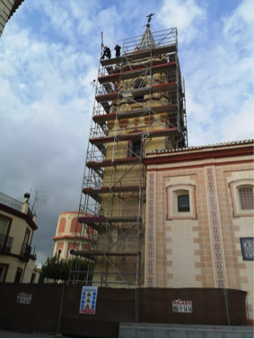 Rehabilitación torre Iglesia San Martín de Tours - Alquiansa