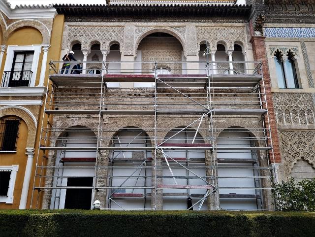 Restauración de la fachada de la Casa Surga Utrera - Alquiansa