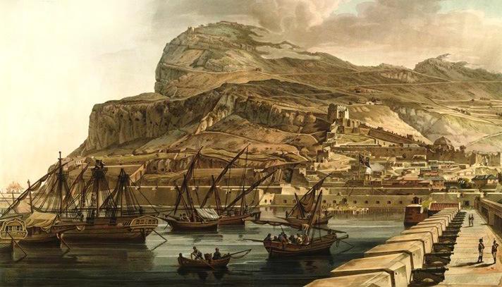 Gibraltar, base de paso de grandes dimensiones para protección de obras - Alquiansa