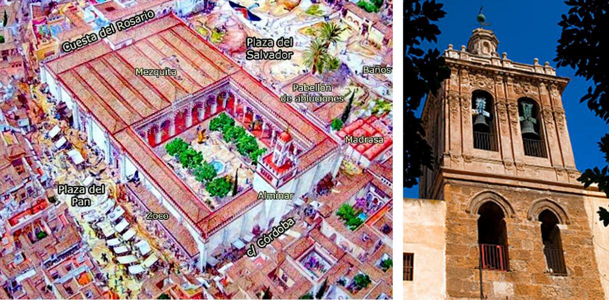 Estudio de los paramentos de la torre de la Iglesia de El Salvador de Sevilla - Alquiansa