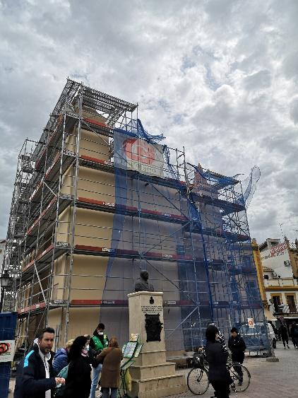 Concluyen los trabajos de restauración del Arco de la Macarena en Sevilla - Alquiansa