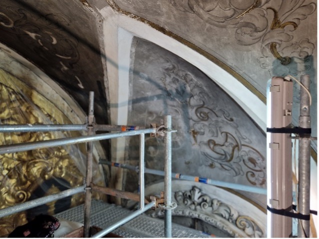 Restauración de la capilla de Ntra. Sra. del Ampararo Iglesia de la Magadalena - Alquiansa