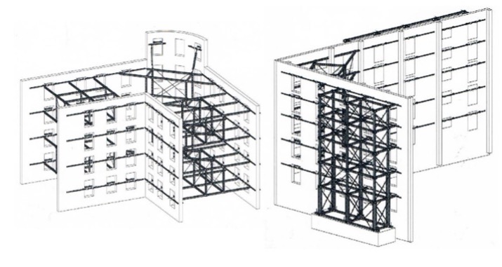 Estabilización de fachada para el centro de interpretación del tesoro del Carambolo - Alquiansa