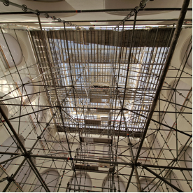 Plataformas para la rehabilitación de los lucernarios del Museo de Cádiz - Alquiansa
