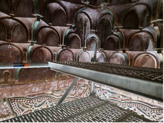 Restauración de paramentos y cúpula de la Capilla Real de la Mezquita de Córdoba - Alquiansa